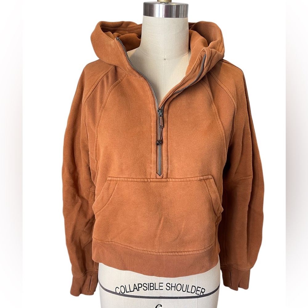 Lululemon Cropped Scuba Half Zip - XS/S